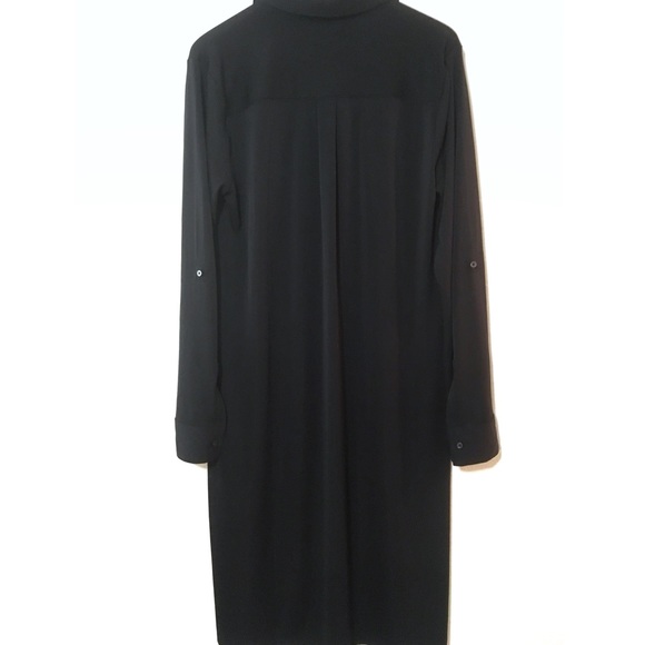 Land’s End black shirt dress NWOT - Picture 6 of 8